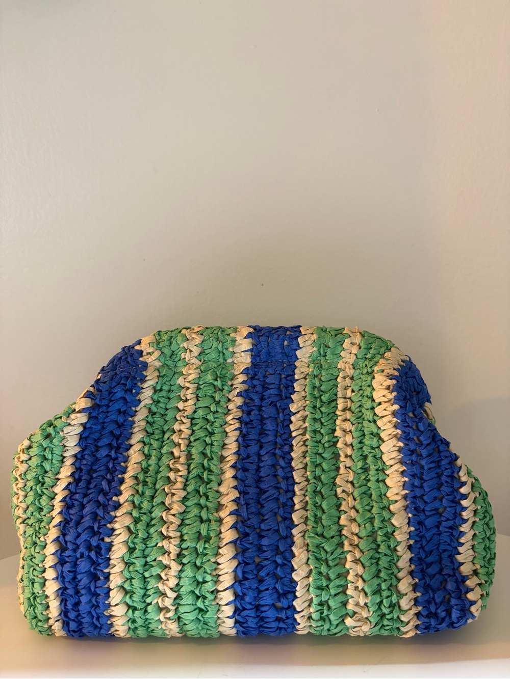 COS Raffia Clutch Bag. - Picture 3 of 5
